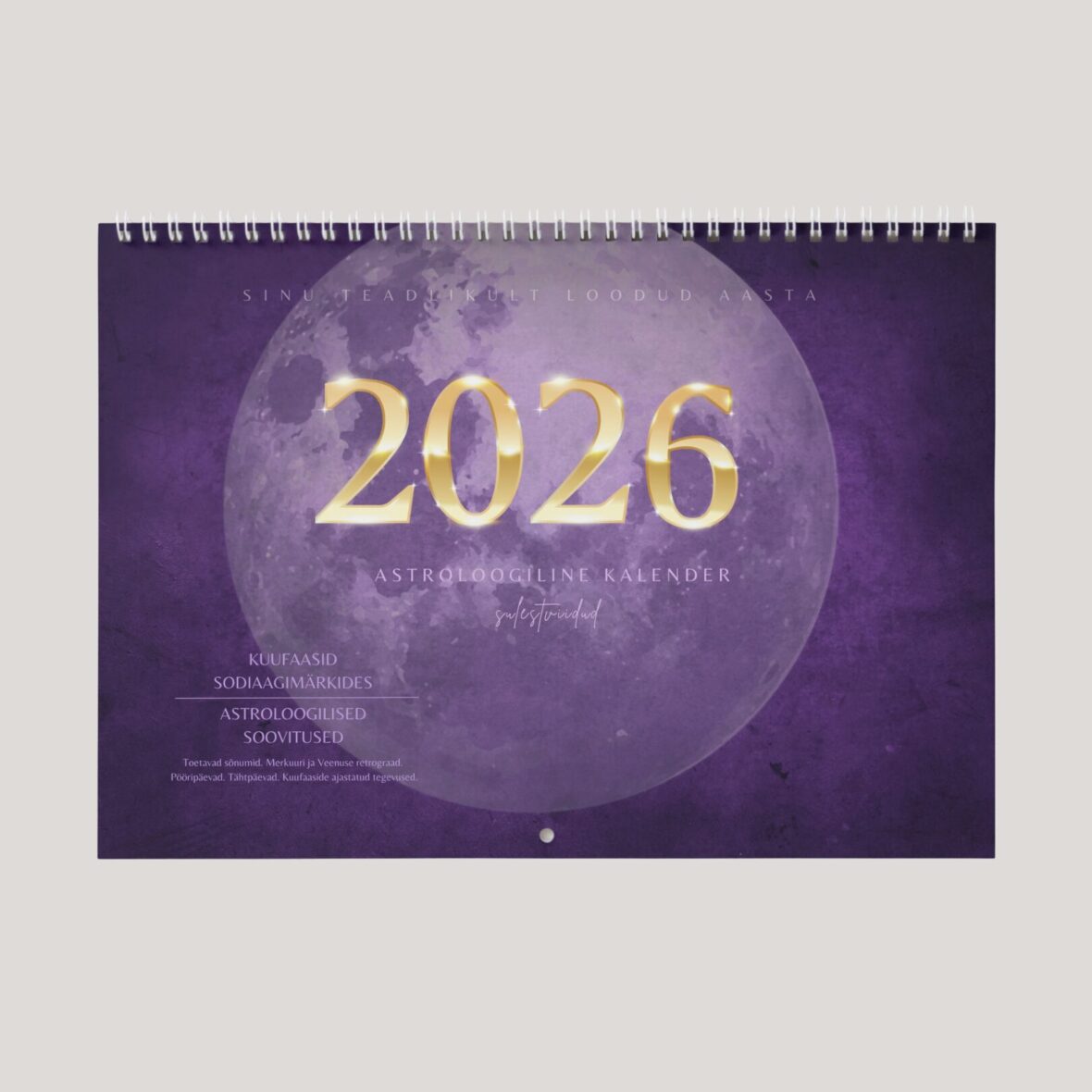 Astroloogiline kalender 2026 – EELMÜÜK